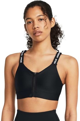 Picture of Under Armour Women's Infinity High Impact Zip Sports Bra (DDD Cup)