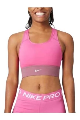 Picture of Nike Dri-FIT Swoosh Women's Medium-Support 1-Piece Padded Longline Sports Bra