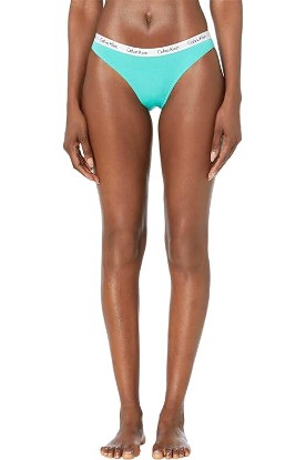 Picture of Calvin Klein Women's Carousel Logo Pride Cotton Stretch Bikini Panties, Multipack