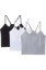 Picture of Pact Women's Everyday Shelf Bra Cropped Camisole 3-Pack