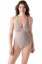 Picture of True & Co Womens True Body Triangle Lace Racerback Bodysuit