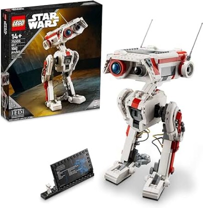 Picture of LEGO Star Wars BD-1 75335 Posable Droid Figure Model Building Kit, Room Decoration, Memorabilia Gift Idea for Teenagers from The Jedi: Survivor Video Game