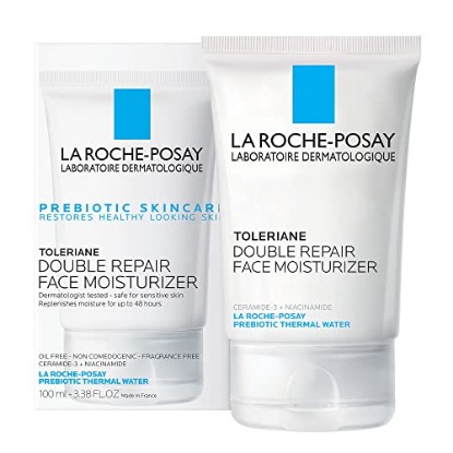 Picture of La Roche-Posay Toleriane Double Repair Face Moisturizer | Daily Moisturizer Face Cream with Ceramide and Niacinamide for All Skin Types | Oil Free | Fragrance Free