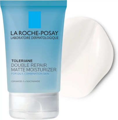 Picture of La Roche-Posay Toleriane Double Repair Matte Daily Face Moisturizer, For Oily Skin with Ceramide and Niacinamide for All Skin Tones, Oil Free, Non-Comedogenic