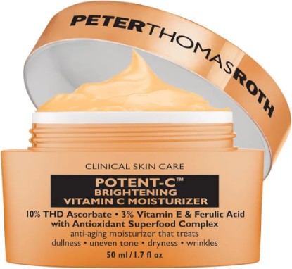 Picture of Peter Thomas Roth Potent-C Brightening Vitamin C Moisturizer, For Dullness, Uneven Skin Tone, Dark Spots and Wrinkles, Antioxidant Moisturizer