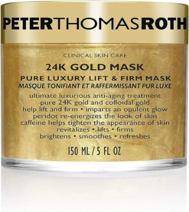 Picture of Peter Thomas Roth 24K Gold Mask | Pure Luxury Lift & Firm, Anti-Aging Gold Face Mask, Helps Lift, Firm and Brighten the Look of Skin, 5 Fl Oz (Pack of 1)