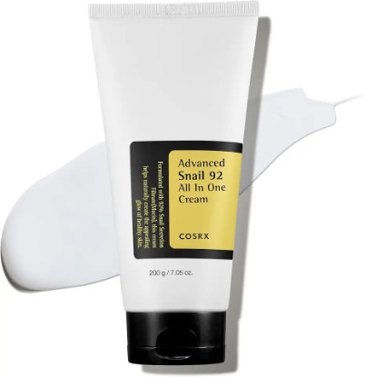 Picture of COSRX Snail Mucin 92% Moisturizer, Daily Repair Face Gel Cream Tube Type for Dry, Sensitive Skin, Not Tested on Animals, No Parabens, No Sulfates, No Phthalates, Korean Skincare (7.05Fl Oz / 200g)