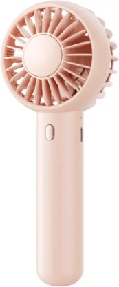 Picture of Gaiatop Mini Portable Fan, Powerful Handheld Fan, Cute Design 3 Speed Personal Small Desk Fan with Base, Lightweight Makeup USB Rechargeable Fan for Stylish Girl Women Travel Indoor Outdoor Pink