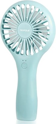 Picture of TriPole Mini Handheld Fan Battery Operated Small Personal Portable Speed Adjustable USB Rechargeable Fan Cute Design Powerful Eyelash Fan for Stylish Kids Girls Women Men Indoor Outdoor Travelling