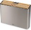 Picture of Joseph Joseph Folio Premium 3-Piece Bamboo Cutting Board Set, Stainless Steel Slimline Case for Organized Kitchen Storage