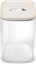 Picture of Caraway 4qt Glass Airtight Food Storage Container with Lid – Non-Toxic, BPA-Free Kitchen Storage Container – Stackable, Space-Saving Airtight Container for Dry Goods and More - Cream