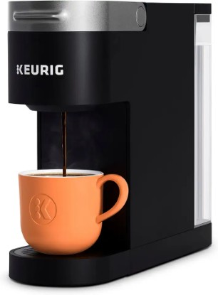 Picture of Keurig K-Slim Single Serve K-Cup Pod Coffee Maker, Multistream Technology, 3 Brew Sizes, Slim and Sleek Design, 46oz Removable Reservoir, Black