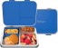 Picture of Bentgo Kids Stainless Steel Leak-Resistant Lunch Box - 3-Compartments with Bonus Silicone Container, Durable, Eco-Friendly, Dishwasher Safe, BPA-Free, Ideal for School, Ages 3+ (Blue)