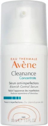 Picture of Avene Cleanance Concentrate Blemish Control Serum, clarifying water-gel, fragrance and silicone free, For acne-prone skin, airless pump, 1 Fl Oz