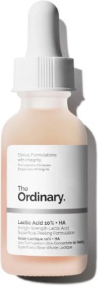 Picture of The Ordinary Lactic Acid 10% + Hyaluronic Acid 2%, High-Strength Exfoliating Serum for Smoother, Brighter Skin, 1 Fl Oz
