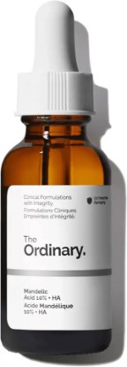 Picture of The Ordinary Mandelic Acid 10% + Hyaluronic Acid, Gentle Exfoliating Serum for Clarity and Hydration, 1 Fl Oz