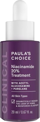 Picture of Paula's Choice CLINICAL 20% Niacinamide Vitamin B3 Concentrated Face Serum, Anti-Aging Serum for Face, Treatment for Discoloration & Minimizing Large Pores, Fragrance-Free, 0.67oz