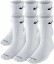 Picture of Nike NIKE Dri-FIT Cushion Crew Training Socks (6 Pair) White With Traditional Black Swoosh Logo ADULT LARGE 8-12 UNISEX