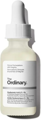 Picture of The Ordinary Hyaluronic Acid 2% + B5 (with Ceramides), Multi-Depth Hydration Serum for Plumper, Smoother Skin, 1 Fl Oz