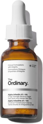 Picture of The Ordinary Alpha Arbutin 2% + Hyaluronic Acid, Brightens Skin and Targets Dark Spots, 1 Fl Oz