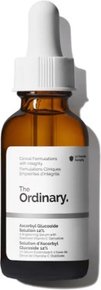Picture of The Ordinary Ascorbyl Glucoside Solution 12%, Vitamin C Serum for Even Skin Tone and Antioxidant Protection, 1 Fl Oz