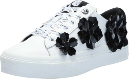Picture of KARL LAGERFELD Women's Georgia Sneaker with Flower Embellishments