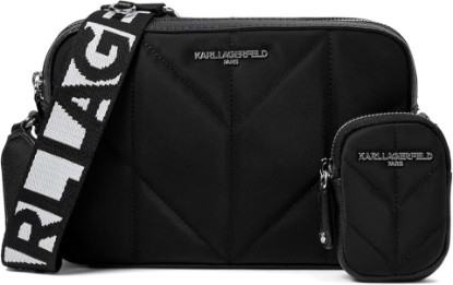 Picture of KARL LAGERFELD Paris Women's Maybelle Graphic Camera Crossbody