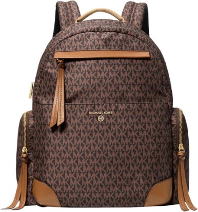 Picture of Michael Kors Prescott Large Backpack, Brown/Acorn, One Size