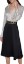 Picture of KARL LAGERFELD Women's Long Sleeve Crinkle Poly Satin Novelty Belt Midi Shirt Dress
