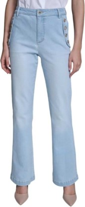 Picture of KARL LAGERFELD Women's Button Pocket Super Stretch Jean