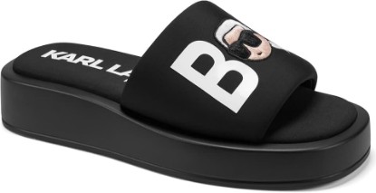 Picture of KARL LAGERFELD womens Opal Bonjour Platform Sandal