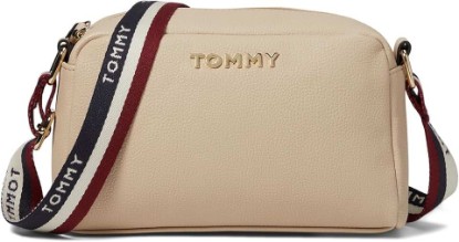 Picture of Tommy Hilfiger Tommy Hilfiger Reese II Zip Crossbody Pebble PVC