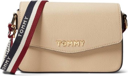 Picture of Tommy Hilfiger Adaptive Reese II Flap Envelope Crossbody Pebble PVC