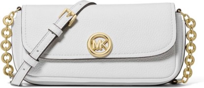 Picture of Michael Kors Women's Nolita Small Flap Chain Crossbody, Gold-Tone