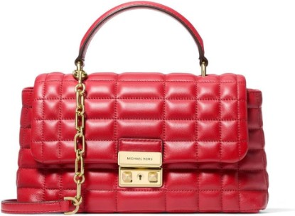 Picture of Michael Kors Women's Md Th Satchel Bag, crimson, 1x1x1