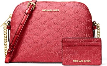 Picture of Michael Kors Women's Jet Set Dome Crossbody With Card Case