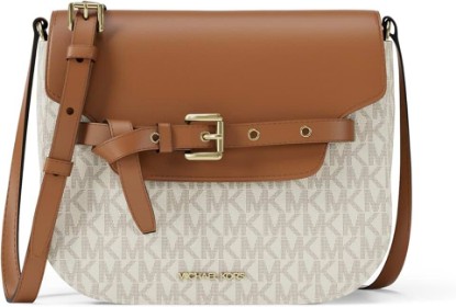 Picture of Michael Kors Emilia Small Saddle Crossbody Bag