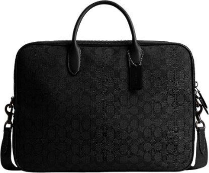 Picture of COACH Theo Work Bag in Signature Jacquard