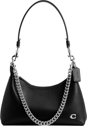Picture of COACH Women's Glovetanned Leather Juliet Shoulder Bag, Black, One Size