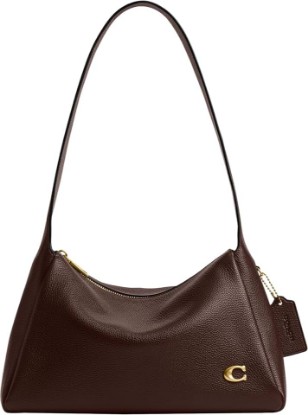 Picture of COACH Women's Suede Lola Shoulder Bag