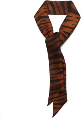 Picture of COACH TIGER PRINTED WIDE SILK SKINNY