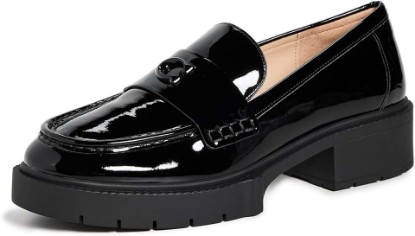 Picture of COACH Women's Leah Metallic Leather Loafer