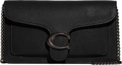 Picture of COACH Polished Pebble Leather Tabby Chain Clutch