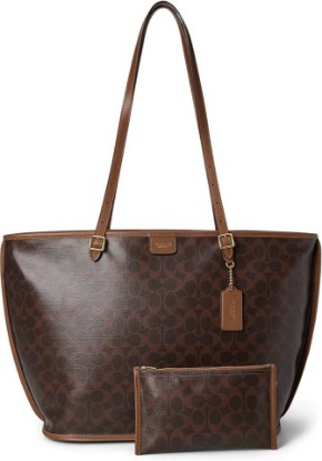 Picture of COACH Taxi Tote Bag In Signature Canvas