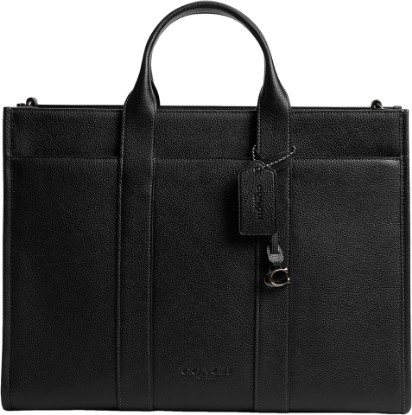 Picture of COACH Mens, Wesley Tote, Black, One Size