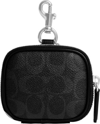 Picture of COACH Clip On Pouch in Signature