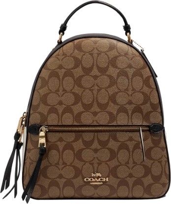 Picture of COACH Jordyn Backpack, Khaki Multi