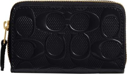 Picture of COACH Womens Boxed Essential Small Zip Around Card Case