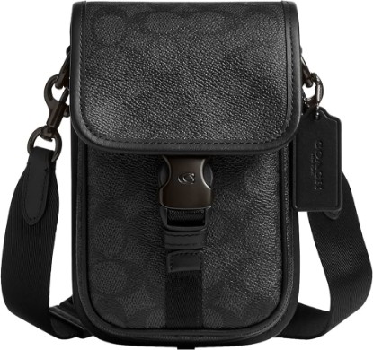 Picture of COACH League Phone Crossbody Bag in Signature Canvas