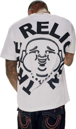 Picture of True Religion Men’s Short Sleeve Buddha Face Tee – Men's T-Shirts, Graphic Tees for Men